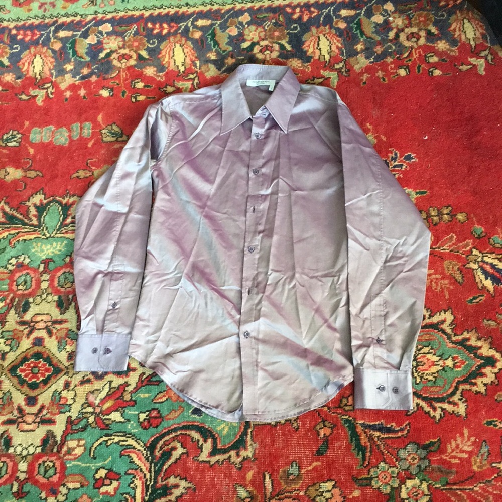 Never worn silk men’s dress shirt